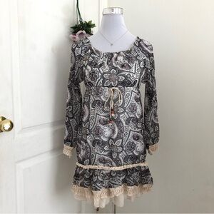 babydoll boho dress